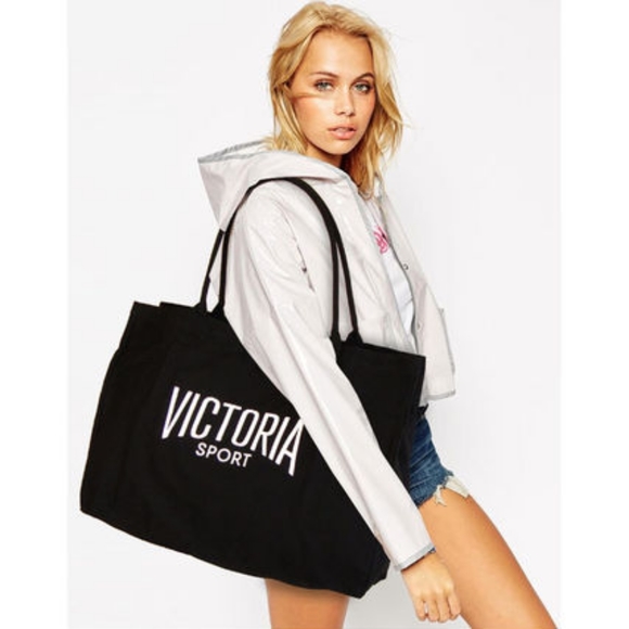 Victoria's Secret Handbags - NWT VS Sport Canvas Gym Tote Bag